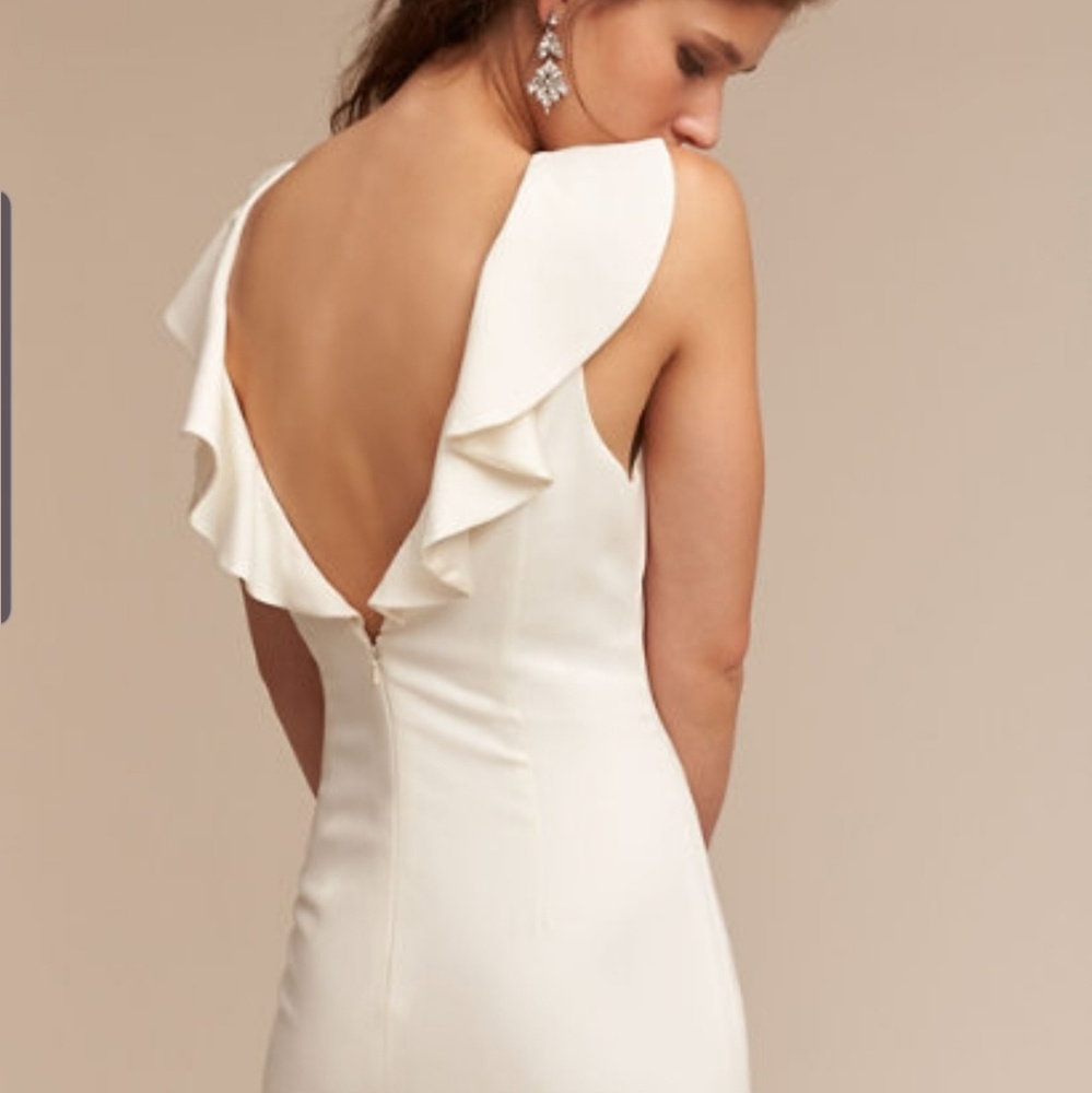 BHLDN Badgley Mischka Heather Gown